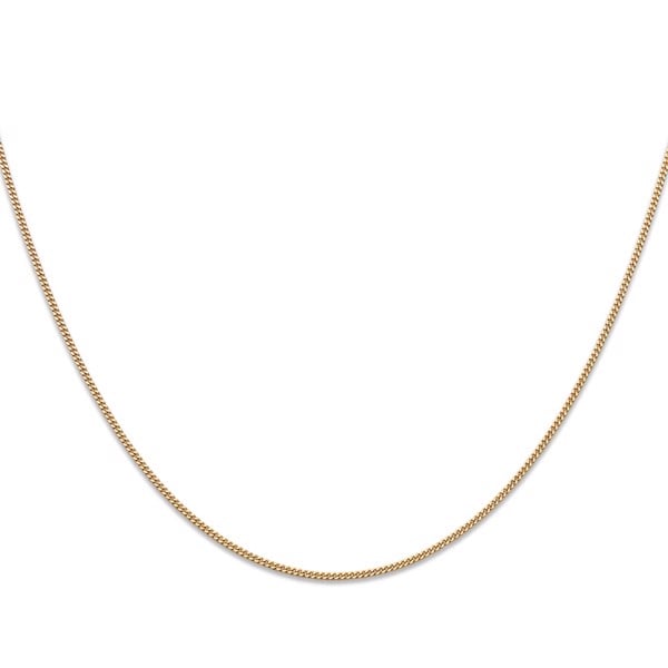 Panser kæde i 18 karat guld - 1,25 mm bred, 70 cm lang | Svedbom
