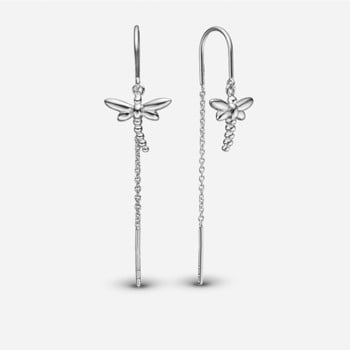 Dragonfly, sølv Øreringe fra Christina Jewelry