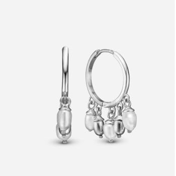 Magic Pearls, sølv Øreringe fra Christina Jewelry