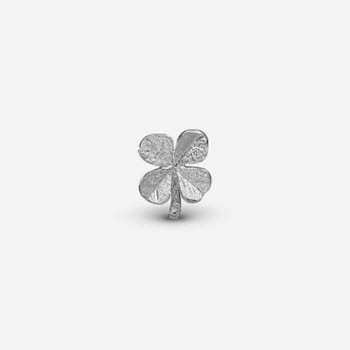 Four Leaf Clover, sølv Ørestik fra Christina Jewelry