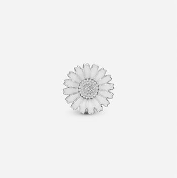 Marguerite 8 mm, sølv Ørestik fra Christina Jewelry