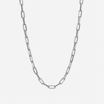 Links halskæde i sølv fra Christina Jewelry