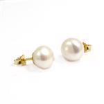 14 karat ferskvands perle �restikker, 10-11 mm