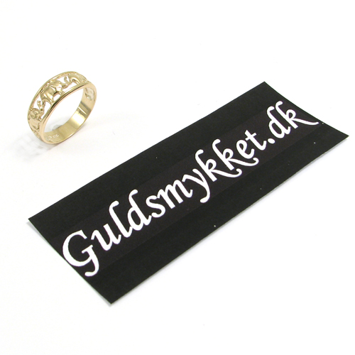 Mål din ring med et stykke papir - se hvordan på Guldsmykket.dk