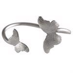 Sterling s�lv armring med sommerfugle fra Blicherfuglsang