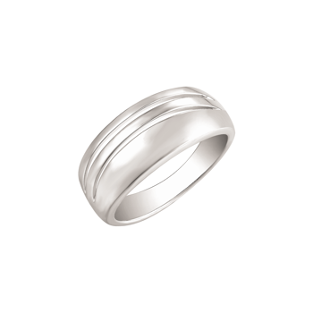 Bred sølv ring fra Støvring design, ringmål 58