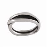 Oxideret Sterling s�lv Blicherfuglsang ring