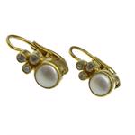 Goldplated silver earrings from Carr� Archive collection