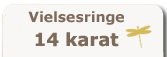 14 karat Vielsesringe p� Guldsmykket.dk
