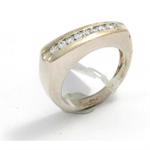 Silver fingerring of 925 silver