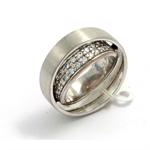 Silver fingerring of 925 silver