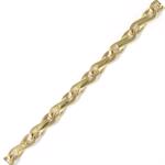 Apus plain,  8 kt r�d guld fra Houmann I/S
