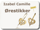 Izabel Camille �restikker og �reh�nger p� Guldsmykket.dk