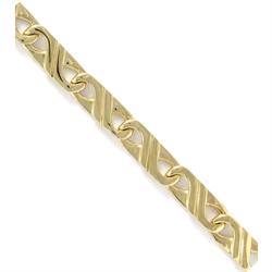 Aquarius stripe, 14 kt r�d guld fra Houmann I/S