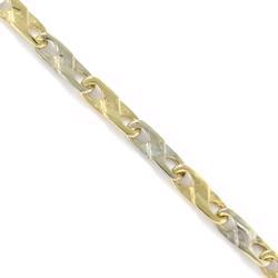 Aquarius carved, 14 kt r�d- og hvidguld fra Houmann I/S