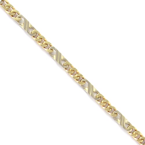 Ara stripe, 8 kt r�d- og hvidguld fra Houmann I/S