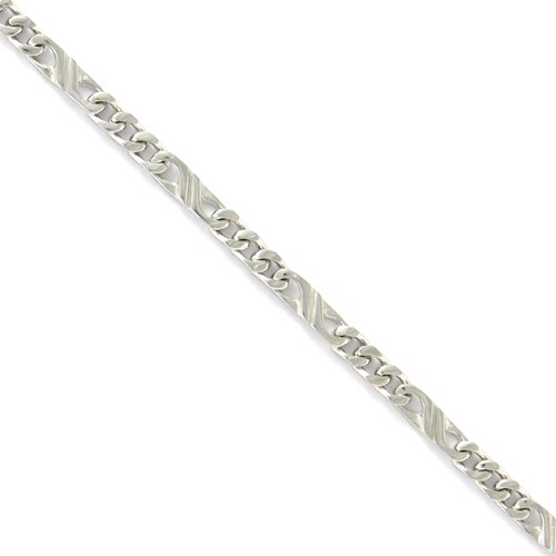 Ara stripe, 14 kt hvidguld fra Houmann I/S