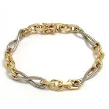 14 kt Facet Anker Guldk�der med Sl�jfe