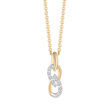 Guld halskæde, fra Støvring Design