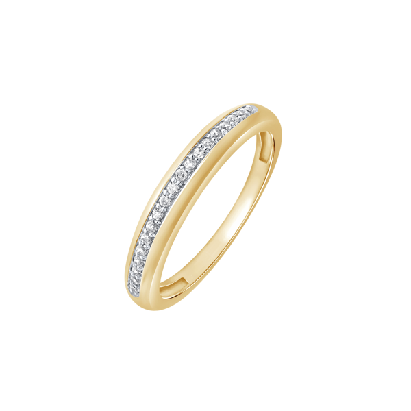 14 karat Guld ring med brillianter fra Støvring Design