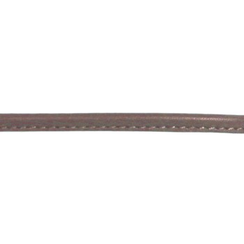 Læderarmbånd m/forg. sølv lås farve24, fra Heinzendorff
