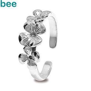 Blomster t�ring i 925 s�lv
