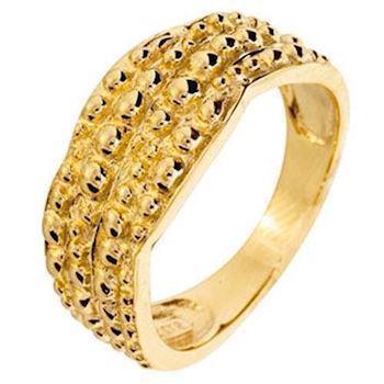 9 ct goldring Inspired by Nature