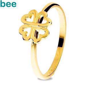 Firkl�ver guld ring