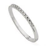 18 kt hvidgulds brillant ring