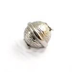 Per Borup Design 14 kt hvidgulds kugle perlel�s med Ferskvands perlek�de