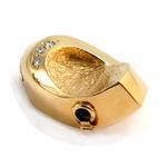 Per Borup Design diamant perlel�s med Ferskvands perlek�de