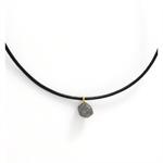 1,83 ct r� diamant med 18 karat guld l�kke
