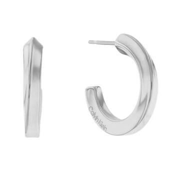 Calvin Klein Twisted Ring Earrings Øreringe i stål