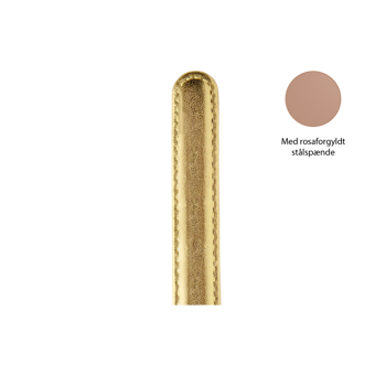 Christina Collect urrem, guld - 16 mm med rosaforgyldt stålspænde