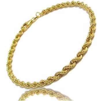 Cordel - 8 kt guld - armbånd og halskæde - 2 bredder og 10 længder