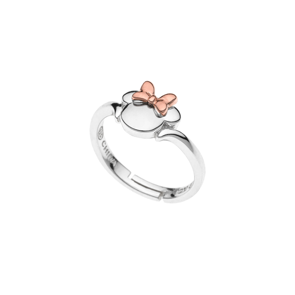 Sølv ring med Minnie Mouse fra Disney