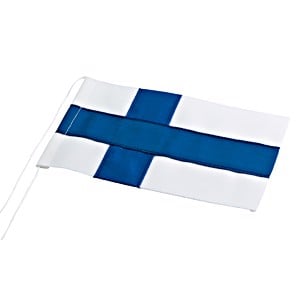 Finsk stutflag til 40 cm - 10x16 cm, fra Noa Kids