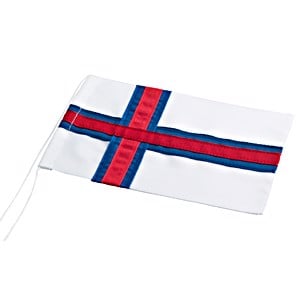Færøsk stutflag til 40 cm - 10x16 cm, fra Noa Kids