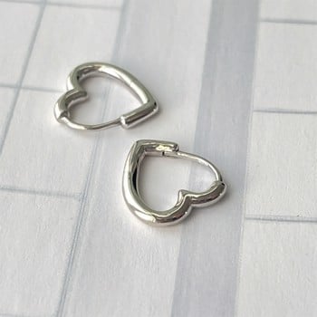 Sistie - Heartie øreringe formet som hjerter, sterling sølv