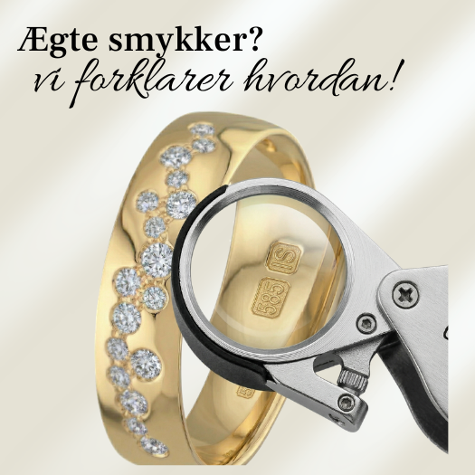 Sådan ser du, om dit smykke er ægte 💍