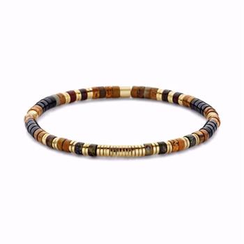 Frank armbånd med agat perler