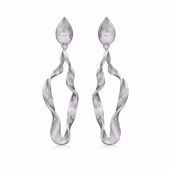 Seville CARLA sølv ørehængere