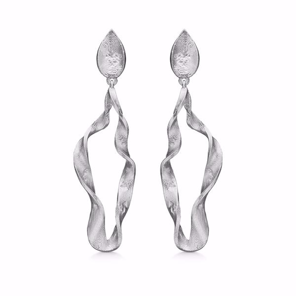 Seville CARLA sølv ørehængere