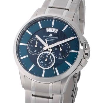 Jacques Lemans Sydney Rustfri stål Batteridrevet quartz herre ur, model 1-1542I