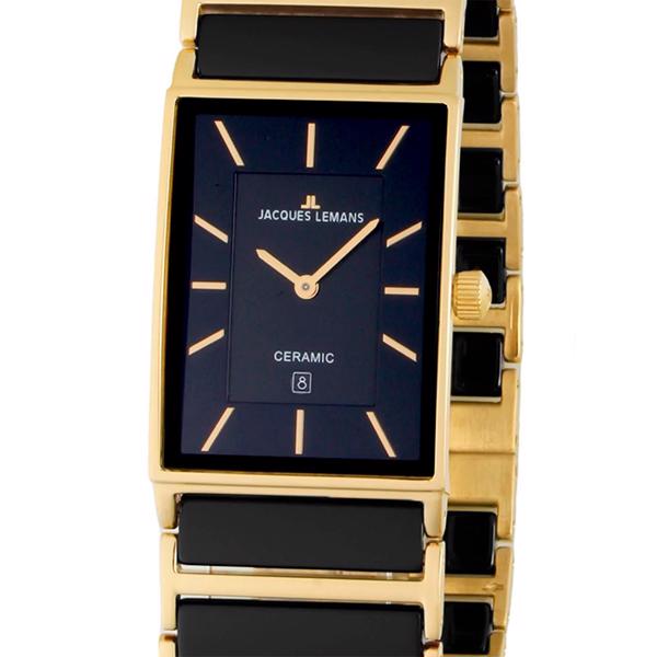 Jacques Lemans York Keramik Batteridrevet quartz herre ur, model 1-1593.1G