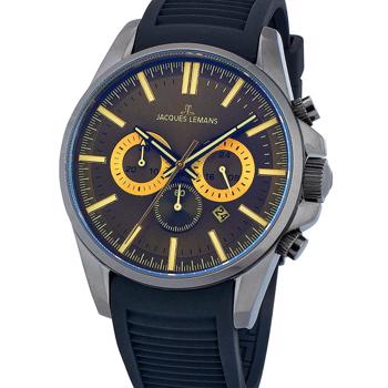 Jacques Lemans Liverpool PVD Coated stål Batteridrevet quartz herre ur, model 1-1799O
