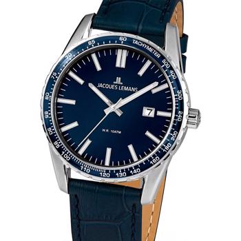 Jacques Lemans Liverpool Rustfri stål Batteridrevet quartz herre ur, model 1-2022D