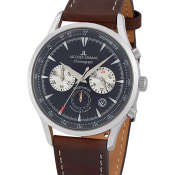 Jacques Lemans Retro Rustfri stål Batteridrevet quartz herre ur, model 1-2068C