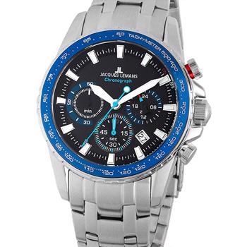 Jacques Lemans Liverpool Rustfri stål Batteridrevet quartz herre ur, model 1-2099E