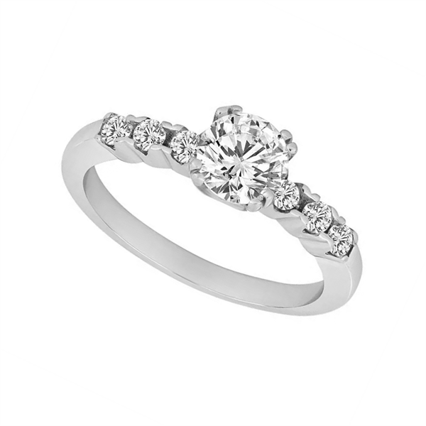 Sterling Sølv ring ELLENOR str. 50-60, fra Joanli Nor